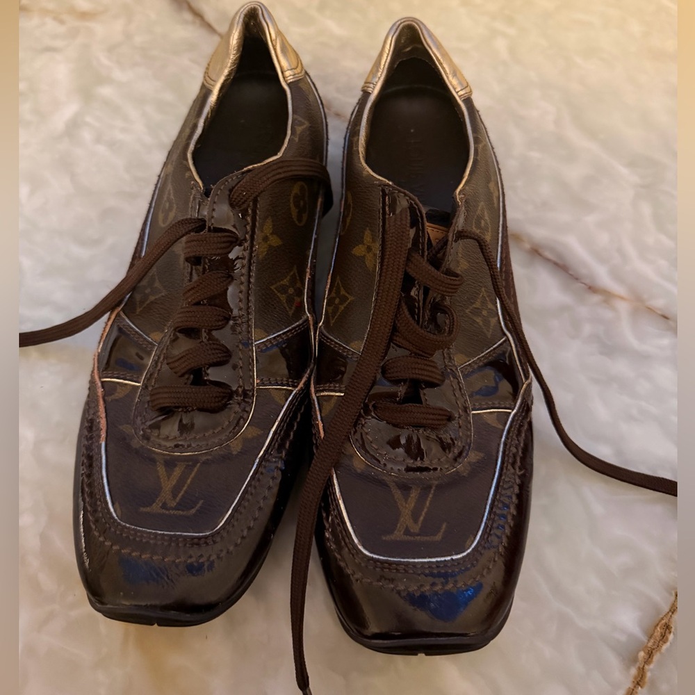 Louis Vuitton Monogram Brown Sneakers